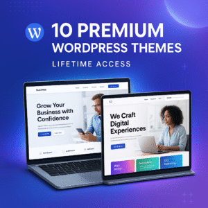 10 Premium WordPress Themes – Lifetime Access'