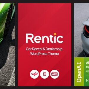 Rentic – Car Rental WordPress Theme