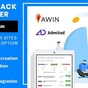 Cashback Tracker Wordpress Plugin