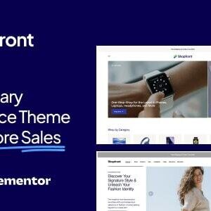 Shopfront – Next-Generation eCommerce Theme