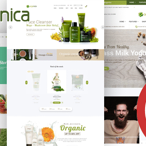Organica - Organic, Beauty, Natural Cosmetics, Food, Farn and Eco WordPress Theme