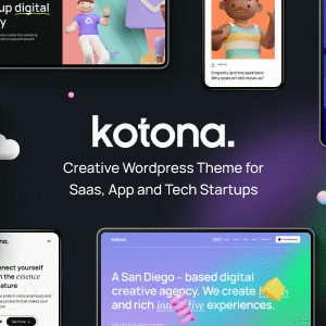 Kotona - Software and App Landing WordPress Theme