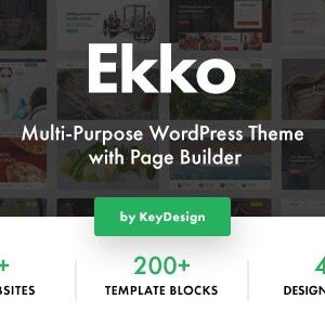 Ekko Multi-Purpose Theme & Builder