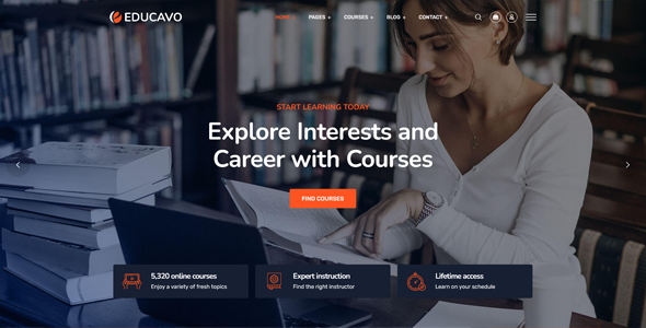 Educavo – Online Courses and Education WordPress Theme - Image 2