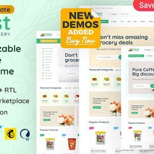 Nest - Grocery Store WooCommerce WordPress Theme