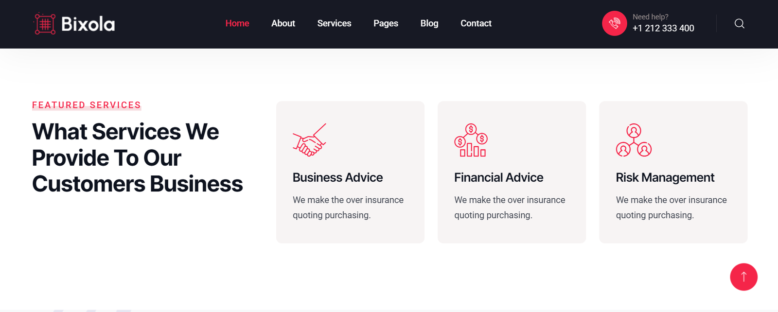Bixola – Multipurpose Business Service WordPress Theme - Image 3