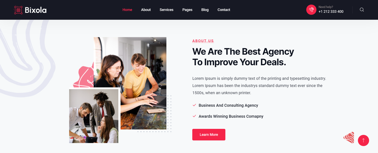 Bixola – Multipurpose Business Service WordPress Theme - Image 4