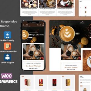 CoffeeZone - Cafe & Coffee WooCommerce Theme