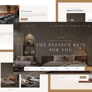 THE CAPPA - Luxury Hotel Template