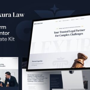 Lexura – Law Firm Elementor Template Kit